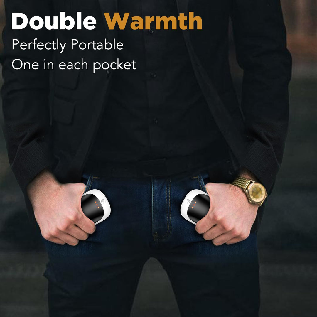 CozyCharge Duo: USB Rechargeable Hand Warmers