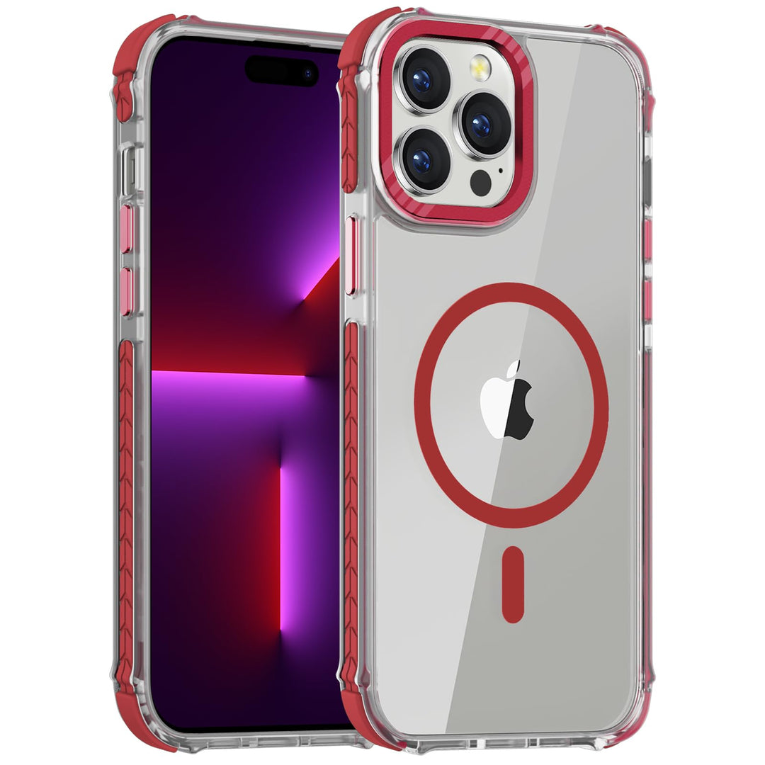 MagnoGuard Forest Red iPhone 17 Pro Max Case