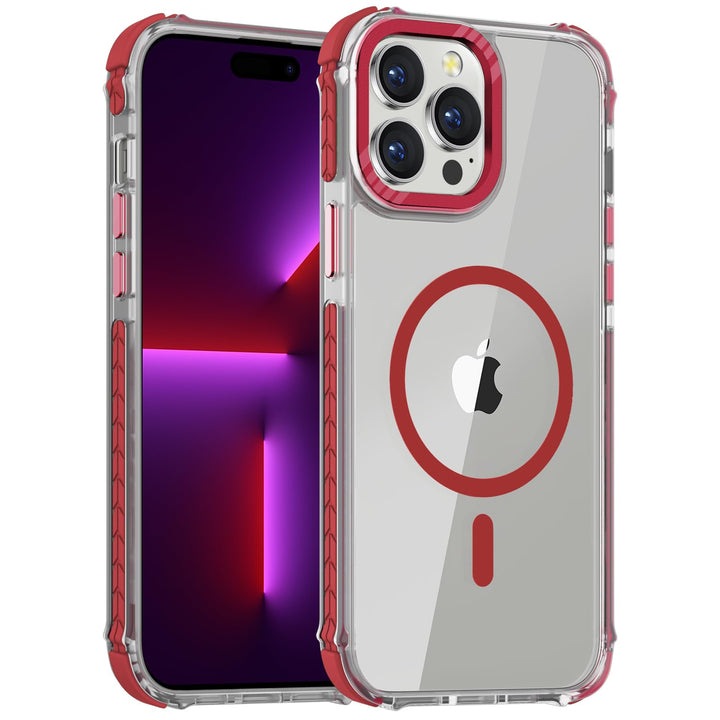 MagnoGuard Forest Red iPhone 17 Pro Max Case