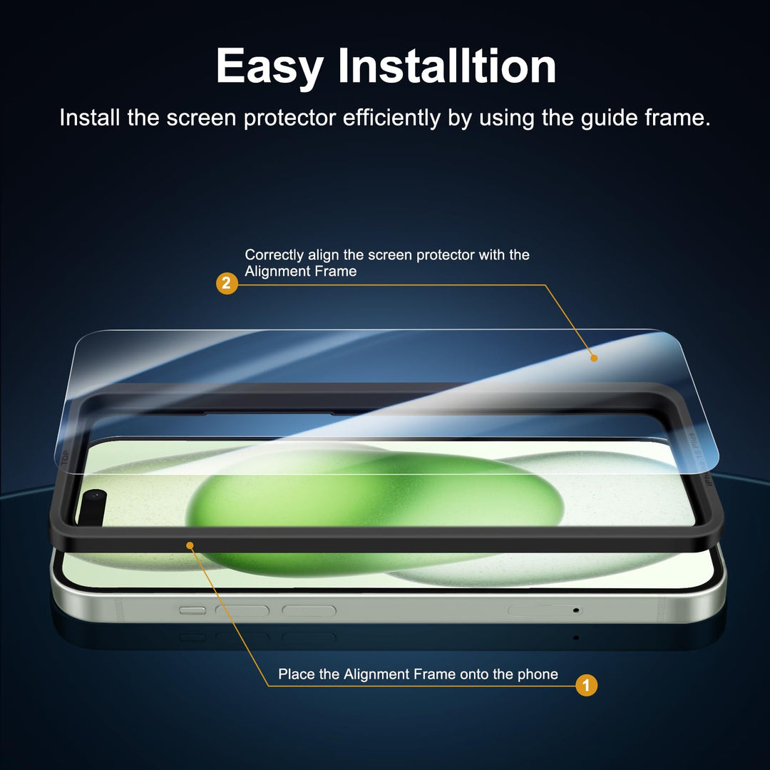 NEW'C Triple Shield: iPhone 16 Pro Protection Kit