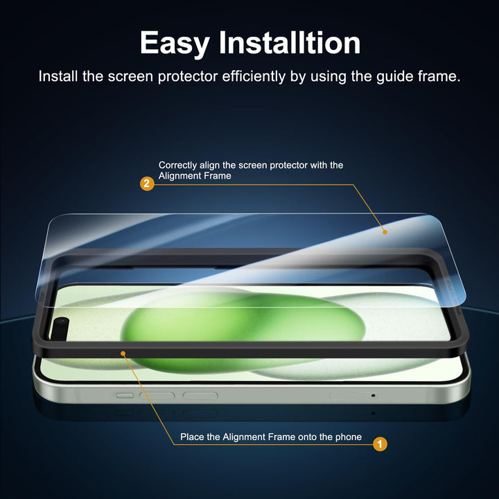 NEW'C Triple Shield: iPhone 16 Pro Protection Kit