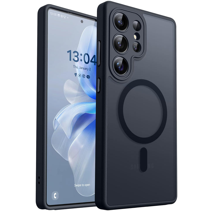 MagFlex Clear Case for Galaxy S25 Ultra with Kickstand - DOKUTRONIX