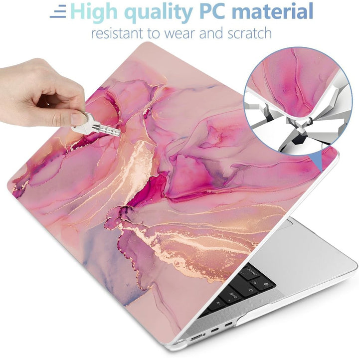 MEEgoodo Floral Hard Shell Case for MacBook Air 13
