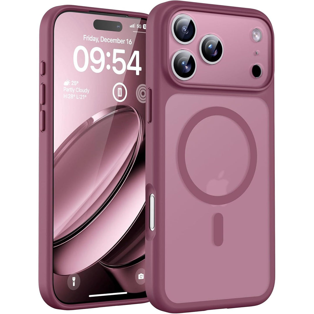 MagSafeGuard: Light Purple Matte iPhone 17 ProMax Case