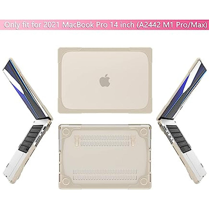 Batianda Khaki MacBook Pro 14 Case - DOKUTRONIX