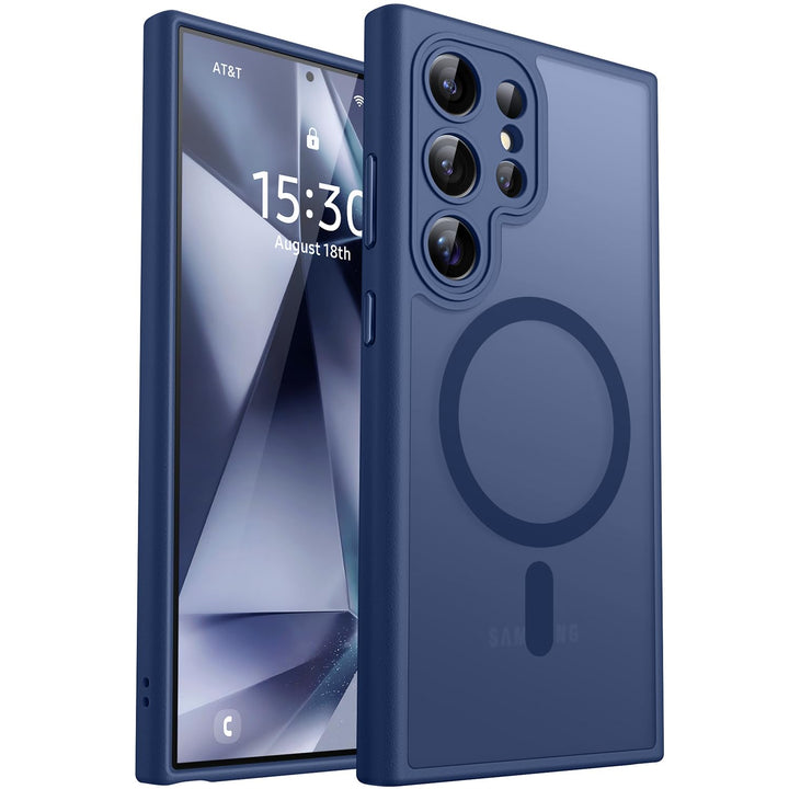 MagFlex Clear Case for Galaxy S25 Ultra with Kickstand - DOKUTRONIX