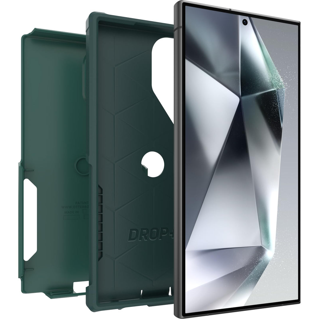 OtterBox Samsung Galaxy S24 Commuter Series Case - GET Your Greens, Slim & Tough, Pocket-Friendly, with Port Protection - DOKUTRONIX