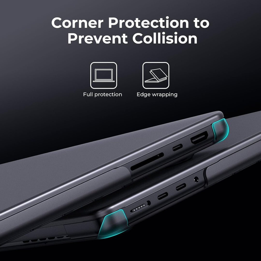 BlueSwan Matte MacBook Pro 14 Case - Space Black