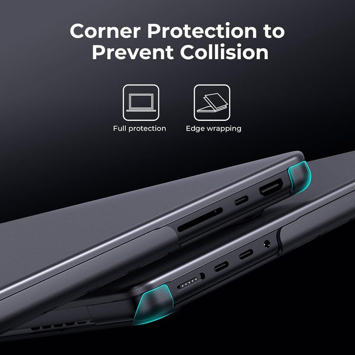 BlueSwan Matte MacBook Pro 14 Case - Space Black