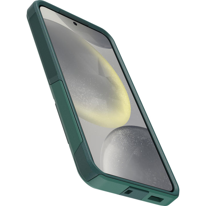 OtterBox Samsung Galaxy S24 Commuter Series Case - GET Your Greens, Slim & Tough, Pocket-Friendly, with Port Protection - DOKUTRONIX