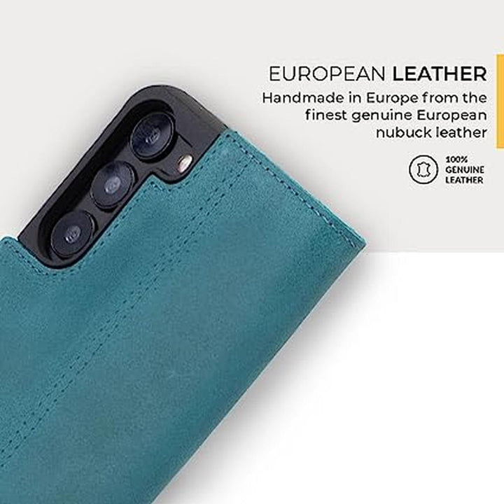 Teal Luxe HiveS23 Leather Wallet - DOKUTRONIX