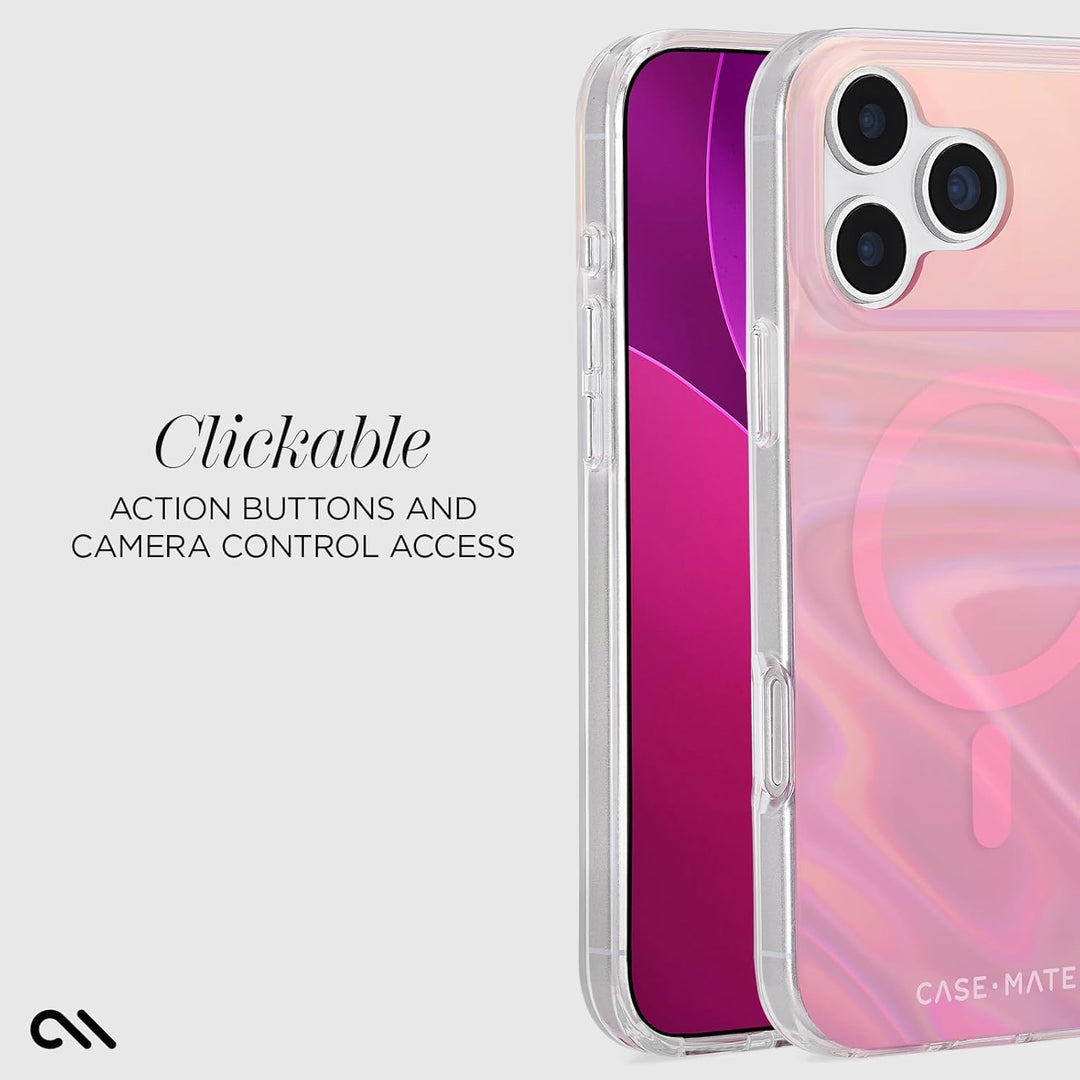 Gold Glitter MagSafe Case for iPhone 17 Pro Max, 12ft Drop