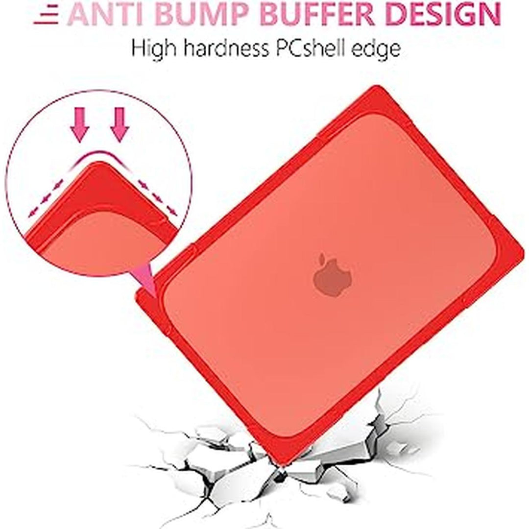 Batianda Red MacBook Pro 14 Case - DOKUTRONIX