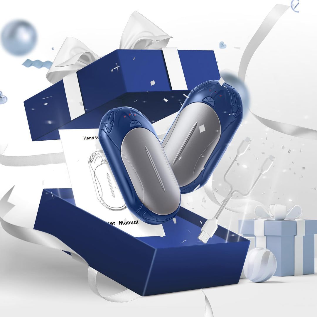 SmartHeat Duo: 20Hrs Rechargeable Hand Warmers