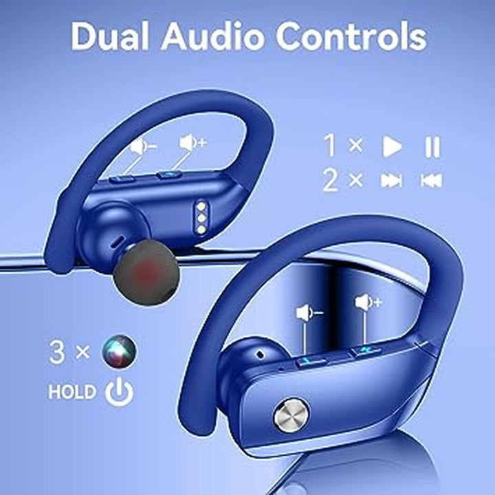 SportBuds Pro LED: 48hr Wireless Music Experience - DOKUTRONIX