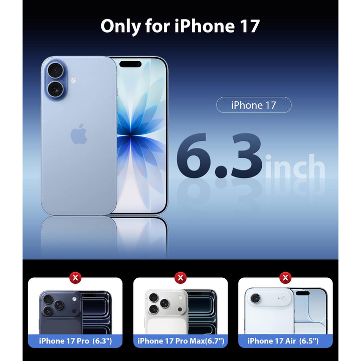 Mkeke Shield: Clear Military-Grade Case for iPhone 17