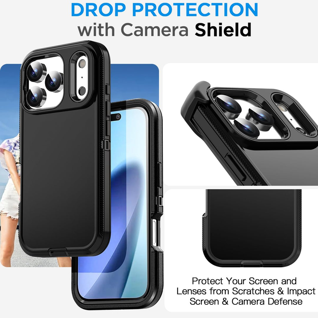 AICase Rugged Shield for iPhone 17 Pro Max