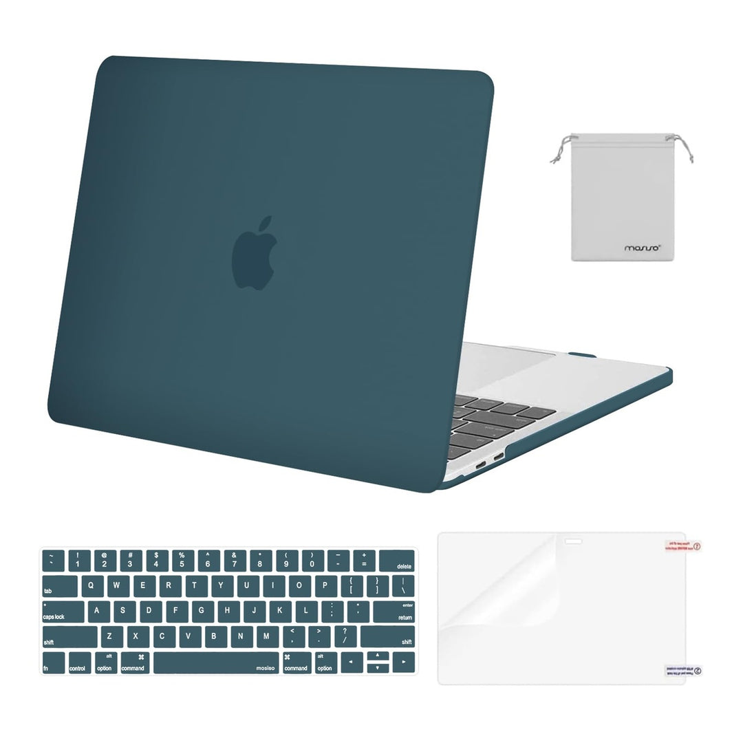MacBook Pro 13 inch Case Kit - Midnight Green
