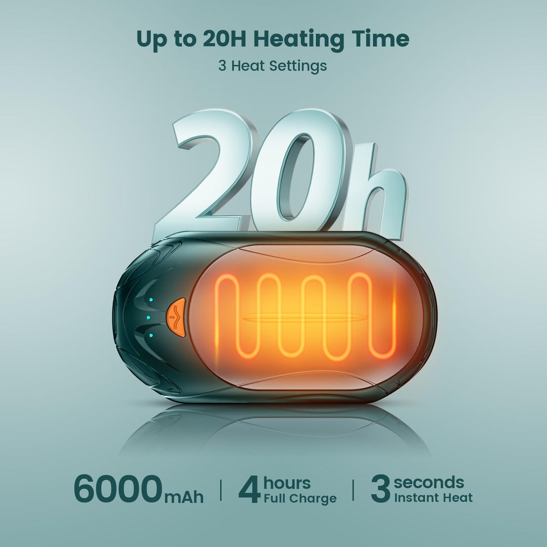 CozyPals: Rechargeable Hand Warmers Duo 6000mAh