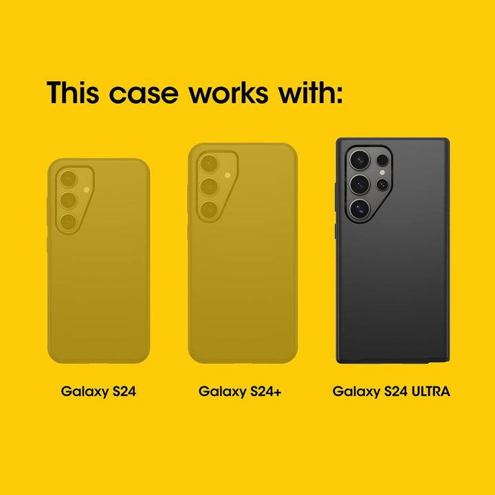 OtterBox Samsung Galaxy S24 Commuter Series Case - GET Your Greens, Slim & Tough, Pocket-Friendly, with Port Protection - DOKUTRONIX