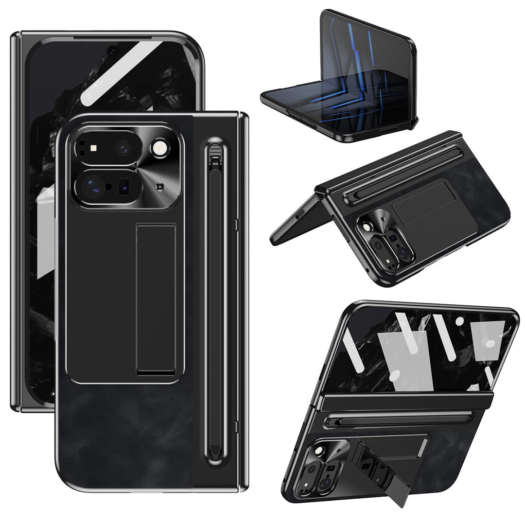 NINKI Fold Case for Pixel 10 Pro - Brown Elegance - DOKUTRONIX