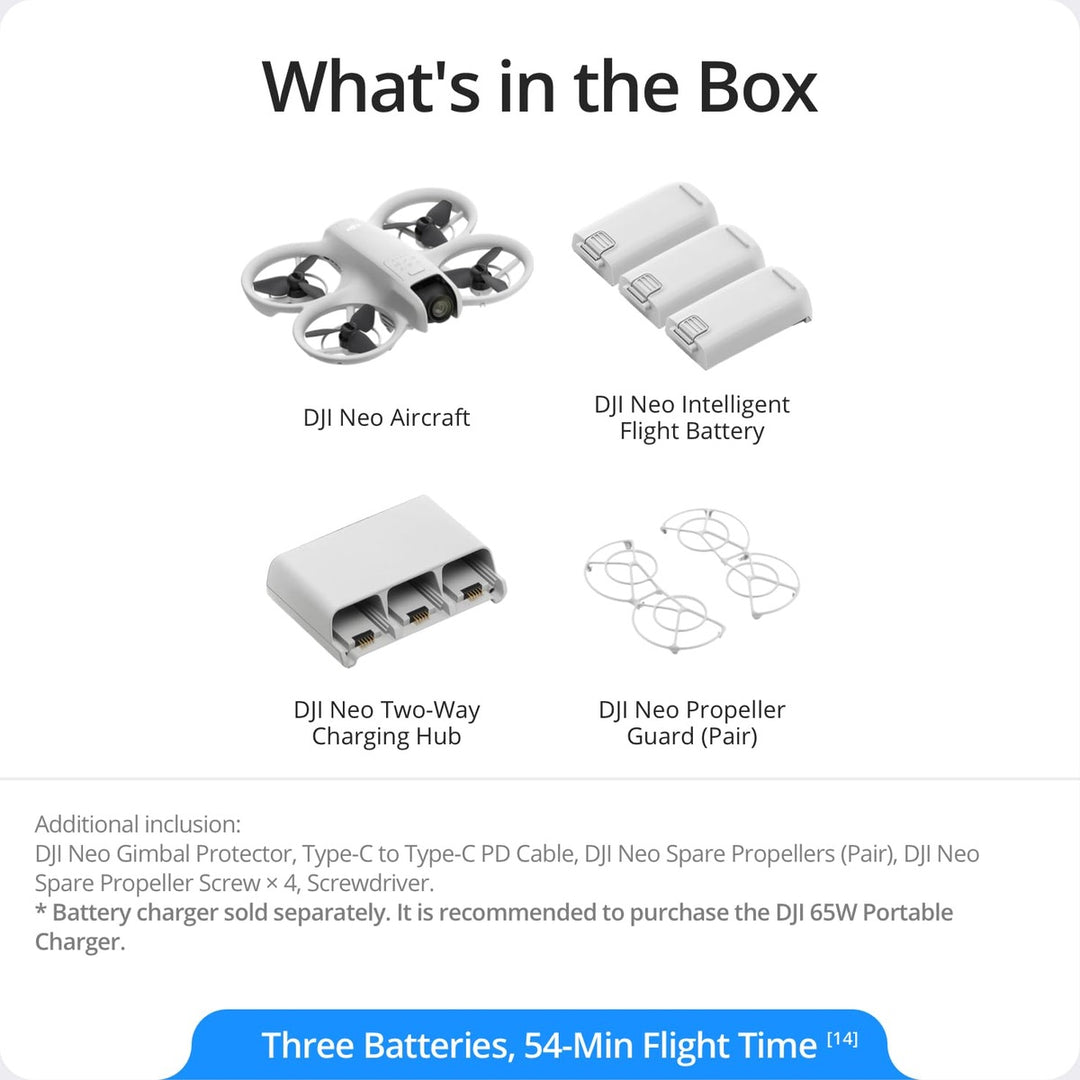 DJI Neo Mini 4K - Self-Flying Palm Drone