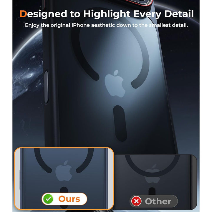 MagGrip Armor Case: iPhone 17 Pro Max - Orange