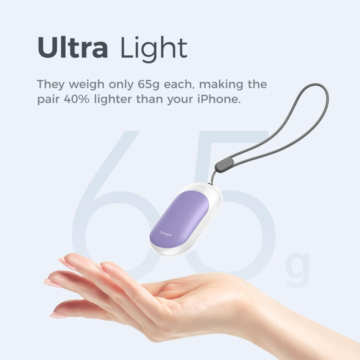OCOOPA Pocket Warmers: Ultrathin Magnetic Heat Duo