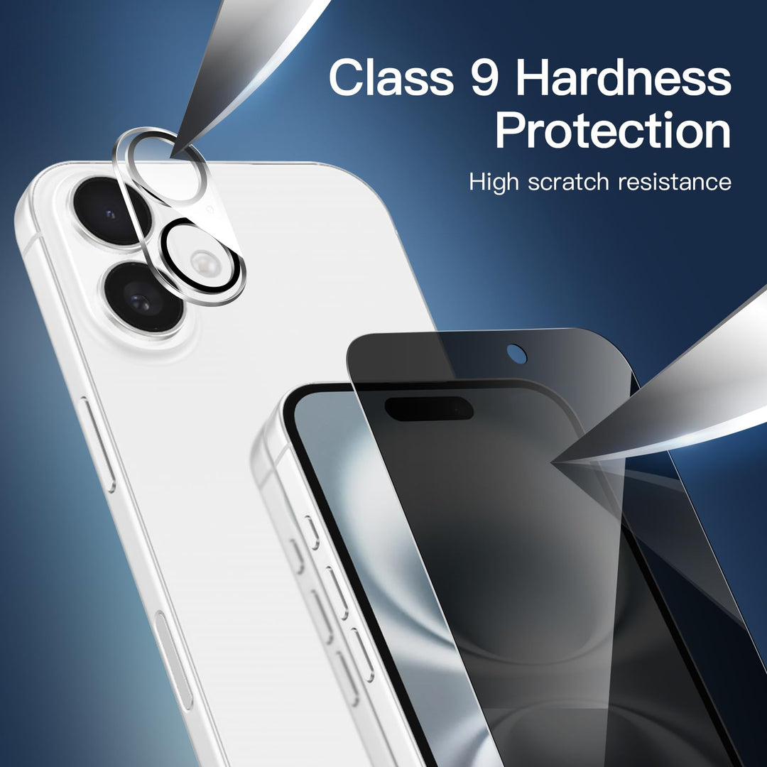 NEW'C Triple Shield: iPhone 16 Pro Protection Kit
