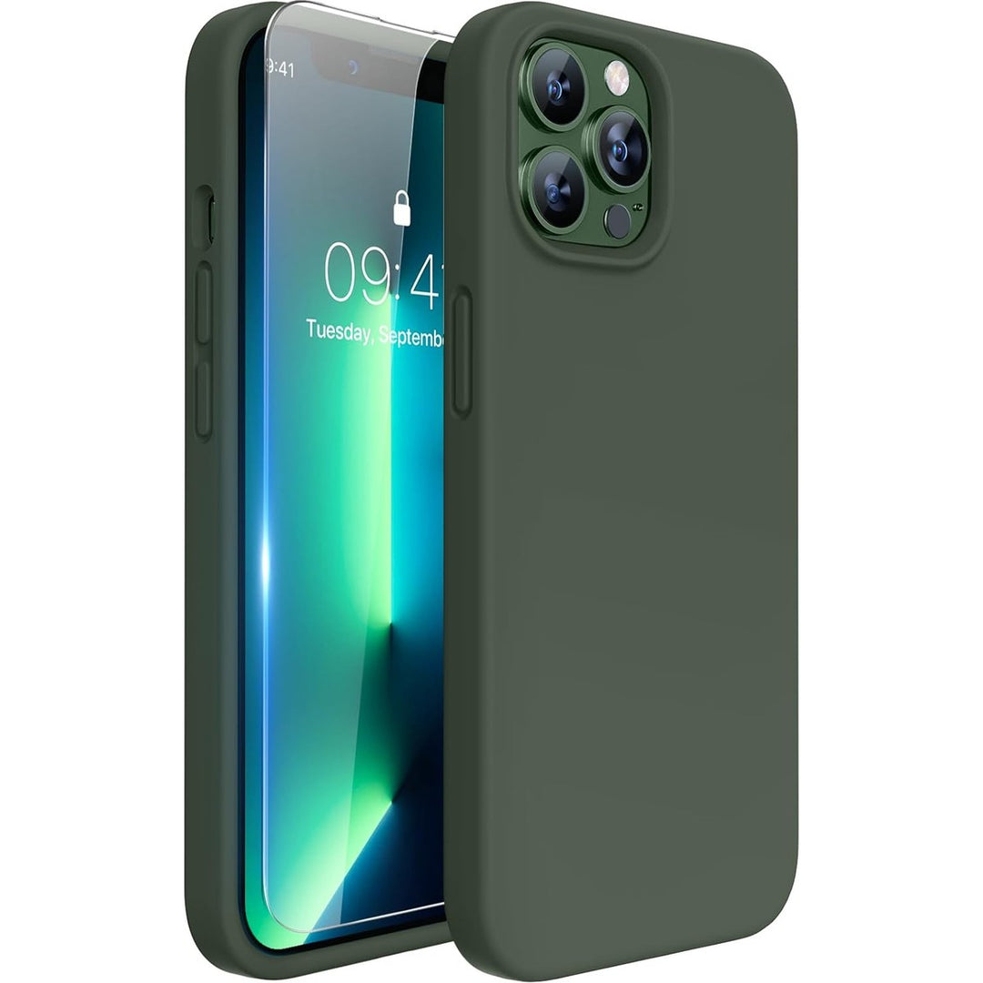 AzureShield iPhone 14 Case with Screen Protector