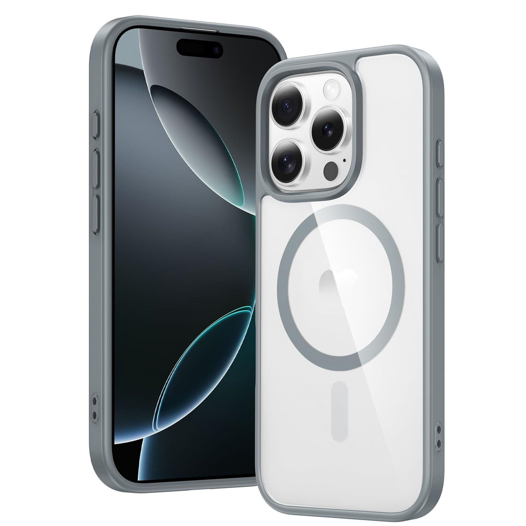 MaxGuard ClearShield: Magnetic Anti-Yellow iPhone Case