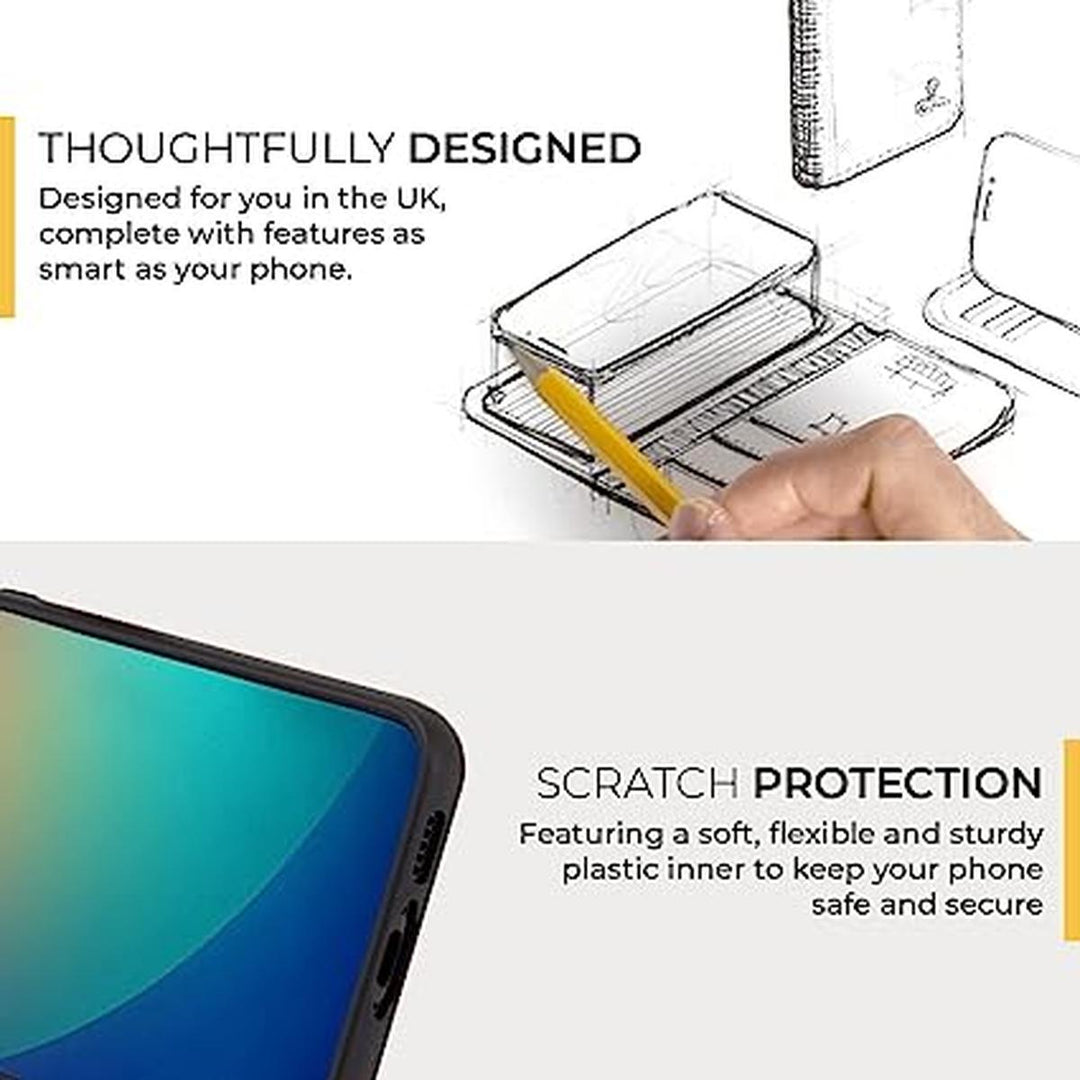 Snakehive Navy Leather Wallet Case for Galaxy S23 - DOKUTRONIX