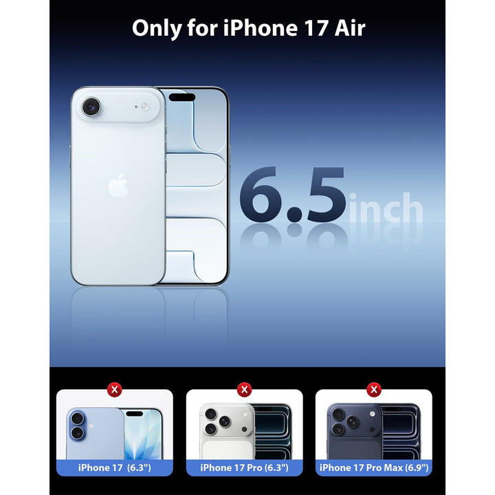 Mkeke Shield: Clear Military-Grade Case for iPhone 17