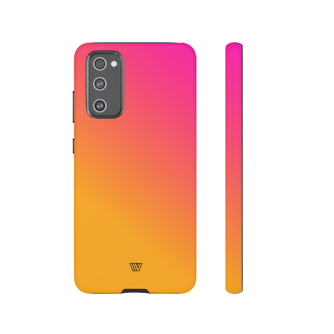 HOT PINK ORANGE | Tough Phone Case