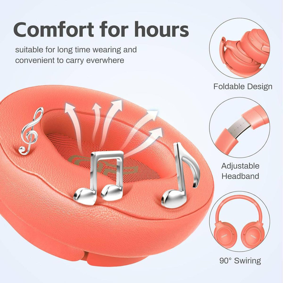 Vibrant Beats 65H Over-Ear Bluetooth Headphones - DOKUTRONIX