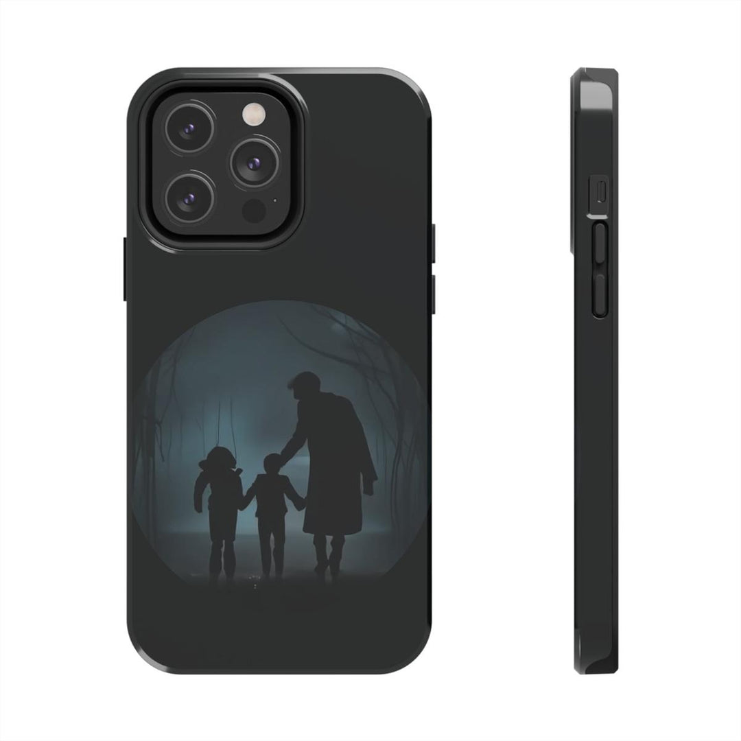 Father & Kids Silhouette Tough Case - DOKUTRONIX