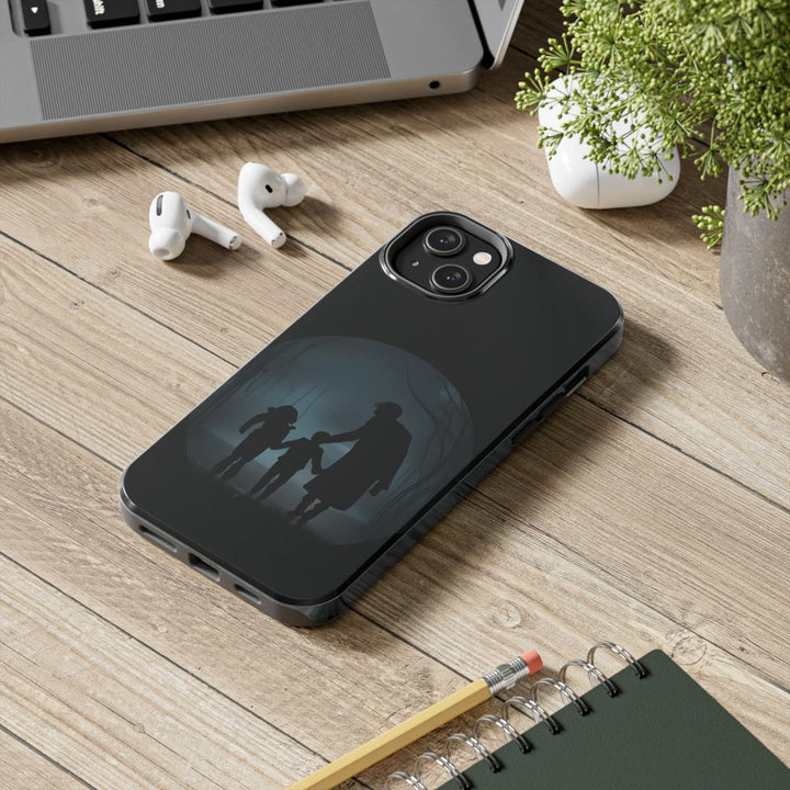 Father & Kids Silhouette Tough Case - DOKUTRONIX