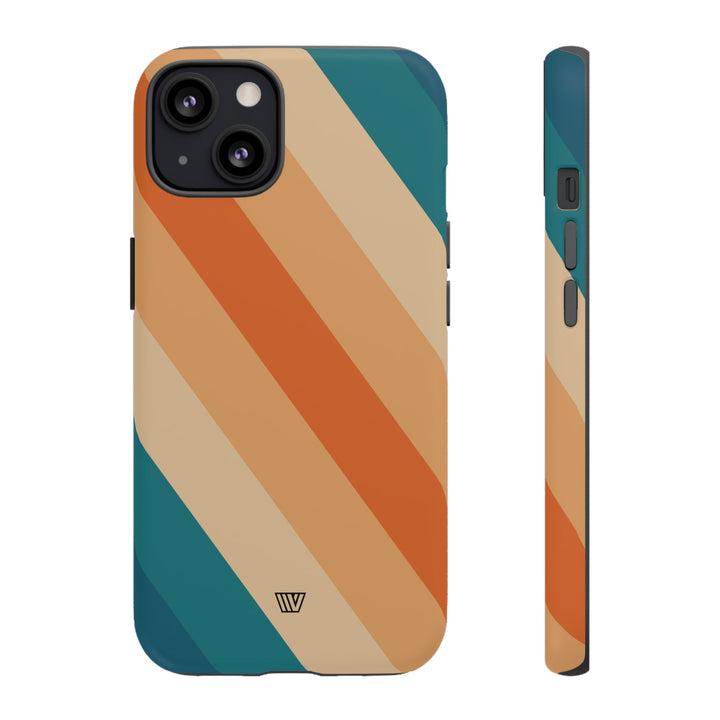 70s RETRO STRIPE | Tough Phone Case
