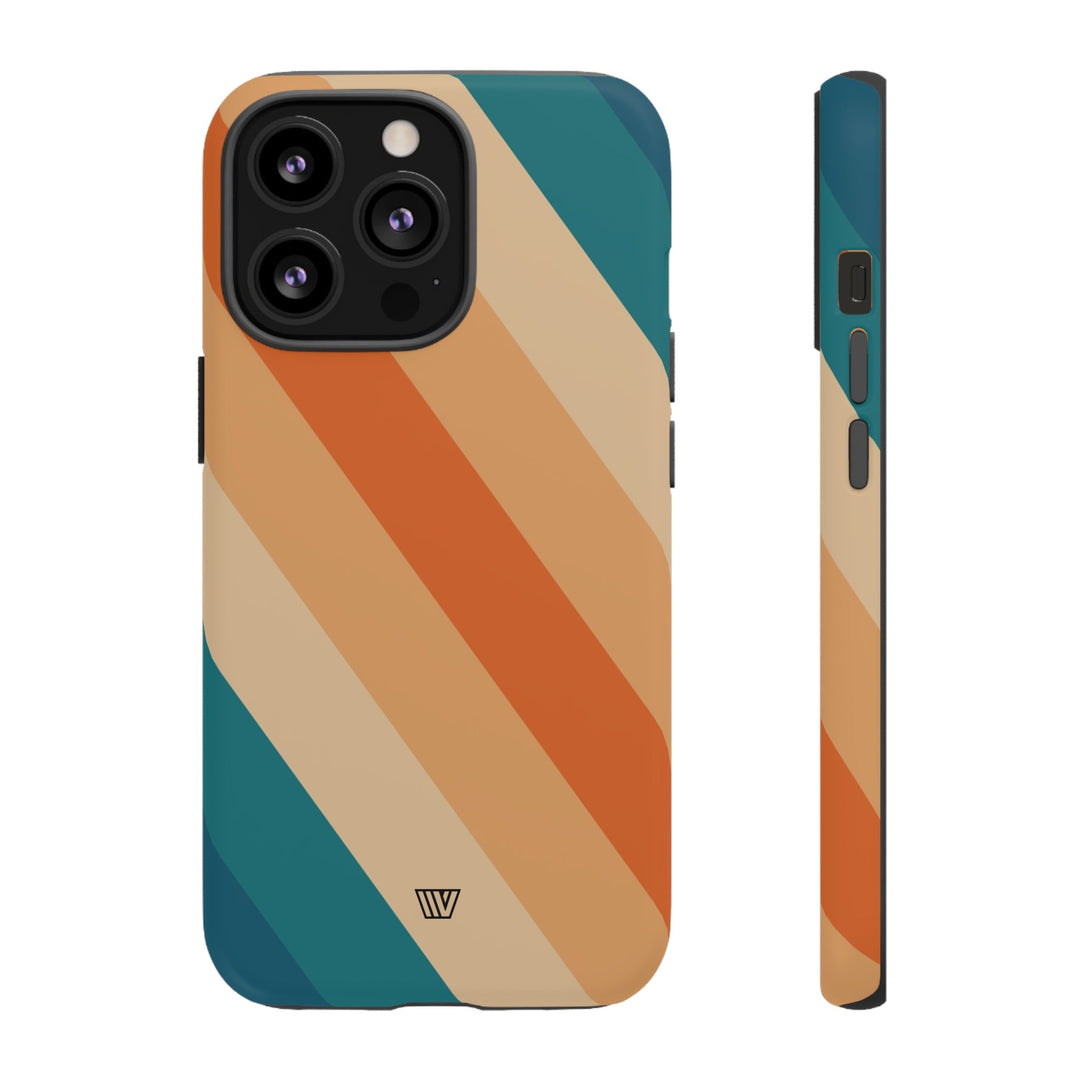 70s RETRO STRIPE | Tough Phone Case