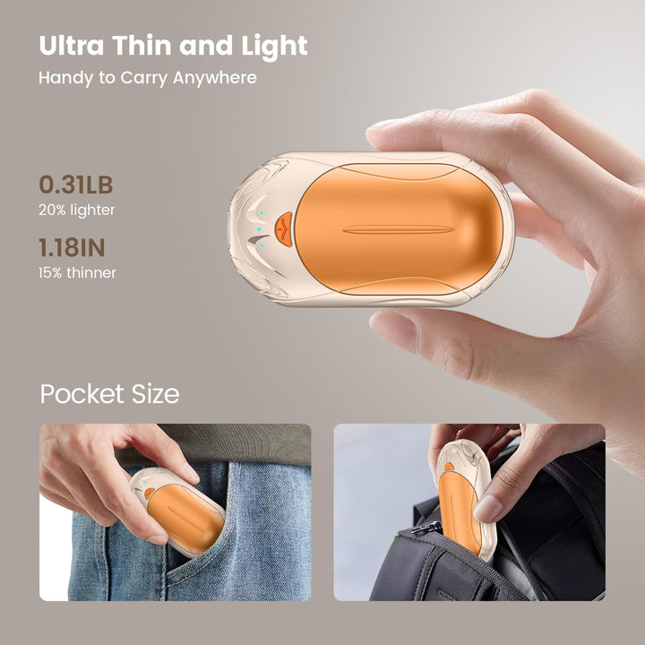 CozyPals: Rechargeable Hand Warmers Duo 6000mAh
