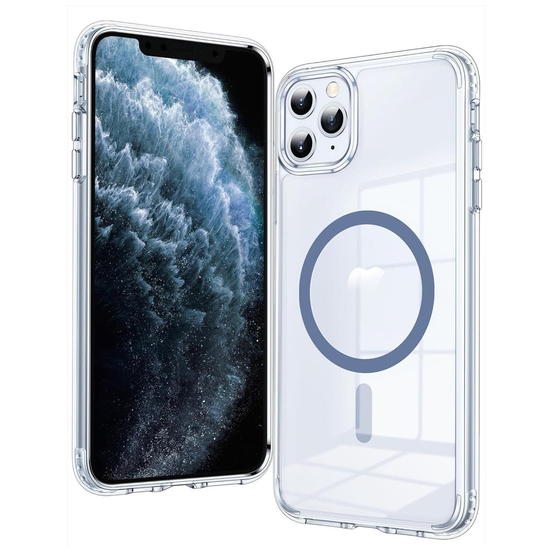 MaxGuard ClearShield: Magnetic Anti-Yellow iPhone Case