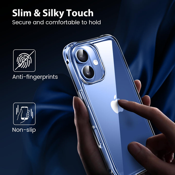 Mkeke Shield: Clear Military-Grade Case for iPhone 17