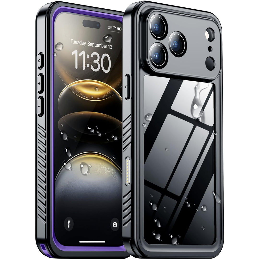 Temdan iPhone 17 Pro Max Case - Waterproof & Shockproof