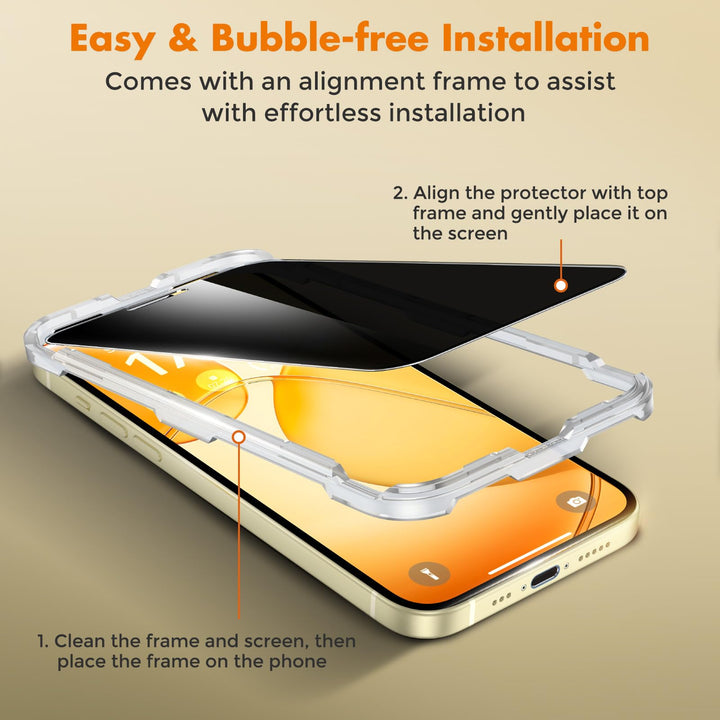 PrivacyShield 2-Pack for iPhone 16 Max