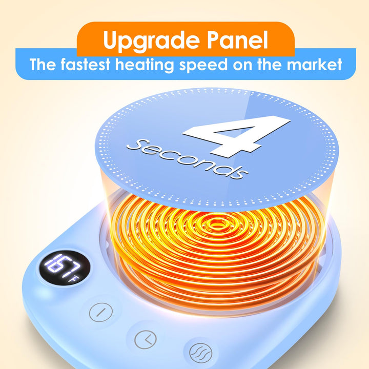 SmartHeat Mug Warmer: Fast, Safe & Versatile