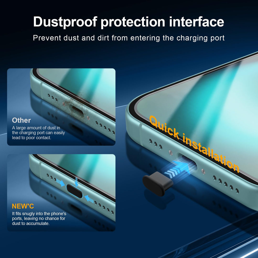 NEW'C Triple Shield: iPhone 16 Pro Protection Kit