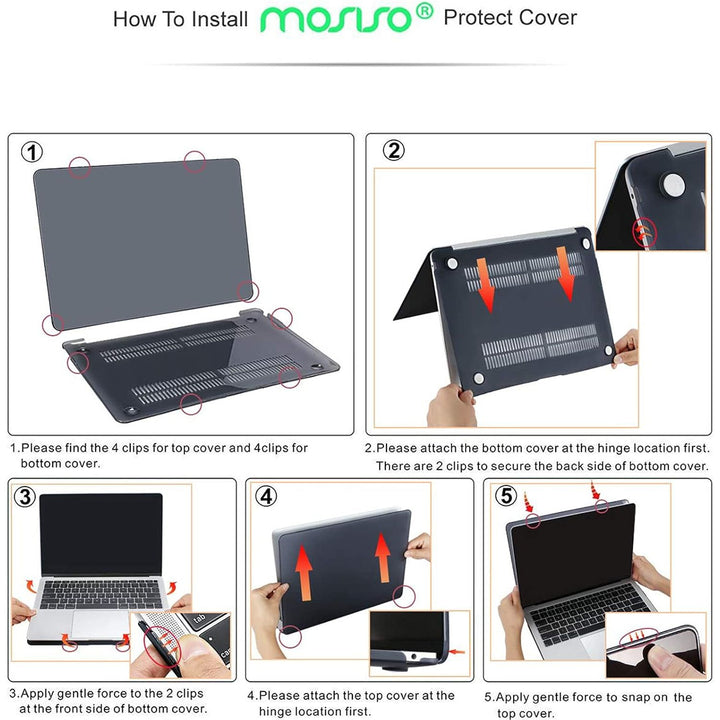 MOSISO MacBook Air 13 Case Combo