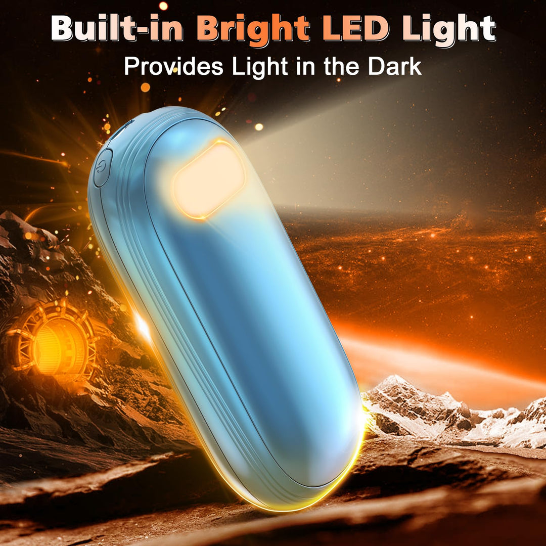 2Pack Electric Hand Warmers: 131℉ Heat