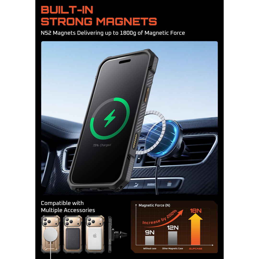 DesertGuard: MagSafe iPhone 17 Pro Max Case + Kickstand