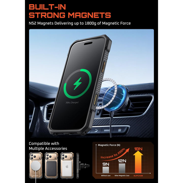 DesertGuard: MagSafe iPhone 17 Pro Max Case + Kickstand